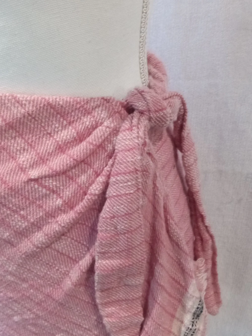 Free People Pink Lightweight Wrap Skirt Sarong